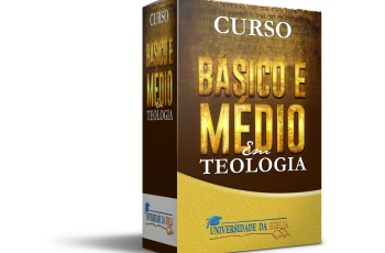 Promoção Relâmpago! CURSO BÁSICO E MÉDIO EM TEOLOGIA !