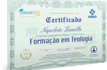 A Certificação teológica mais respeitada do Brasil!
