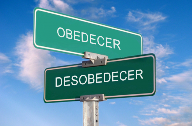 Versículos bíblicos sobre a desobediência