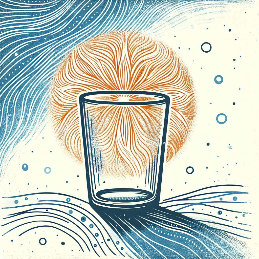 O que um copo vazio ensina sobre depender de Deus