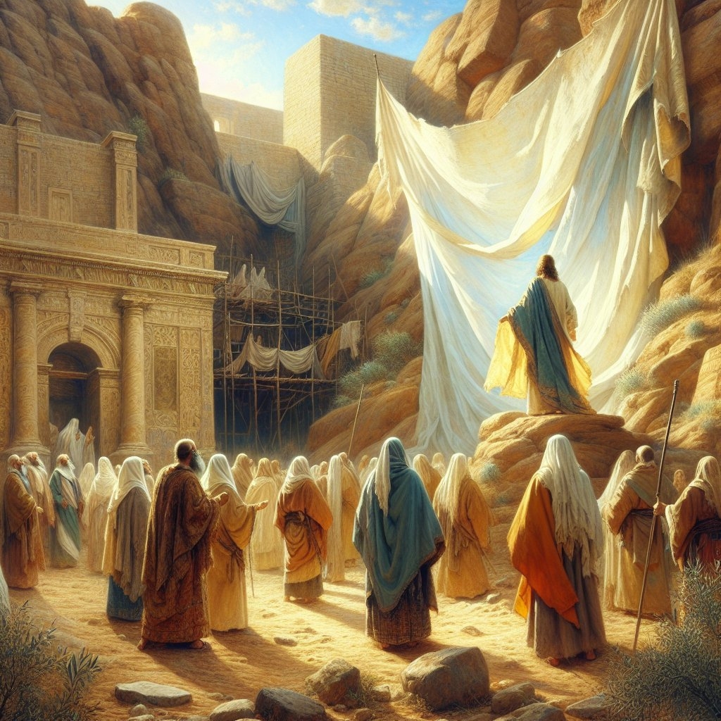 Qual é o significado do véu rasgado no templo?