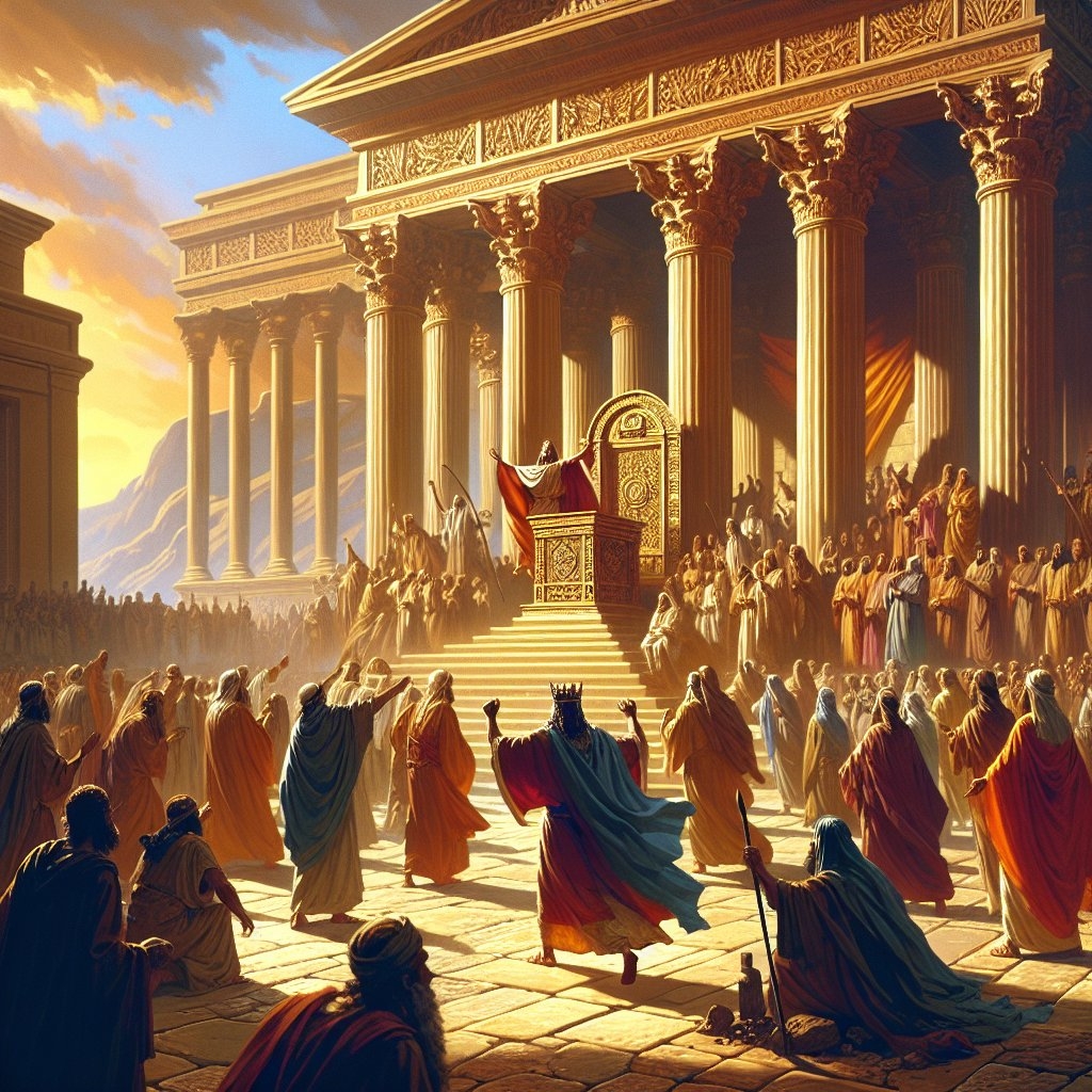 Davi dançou diante da arca