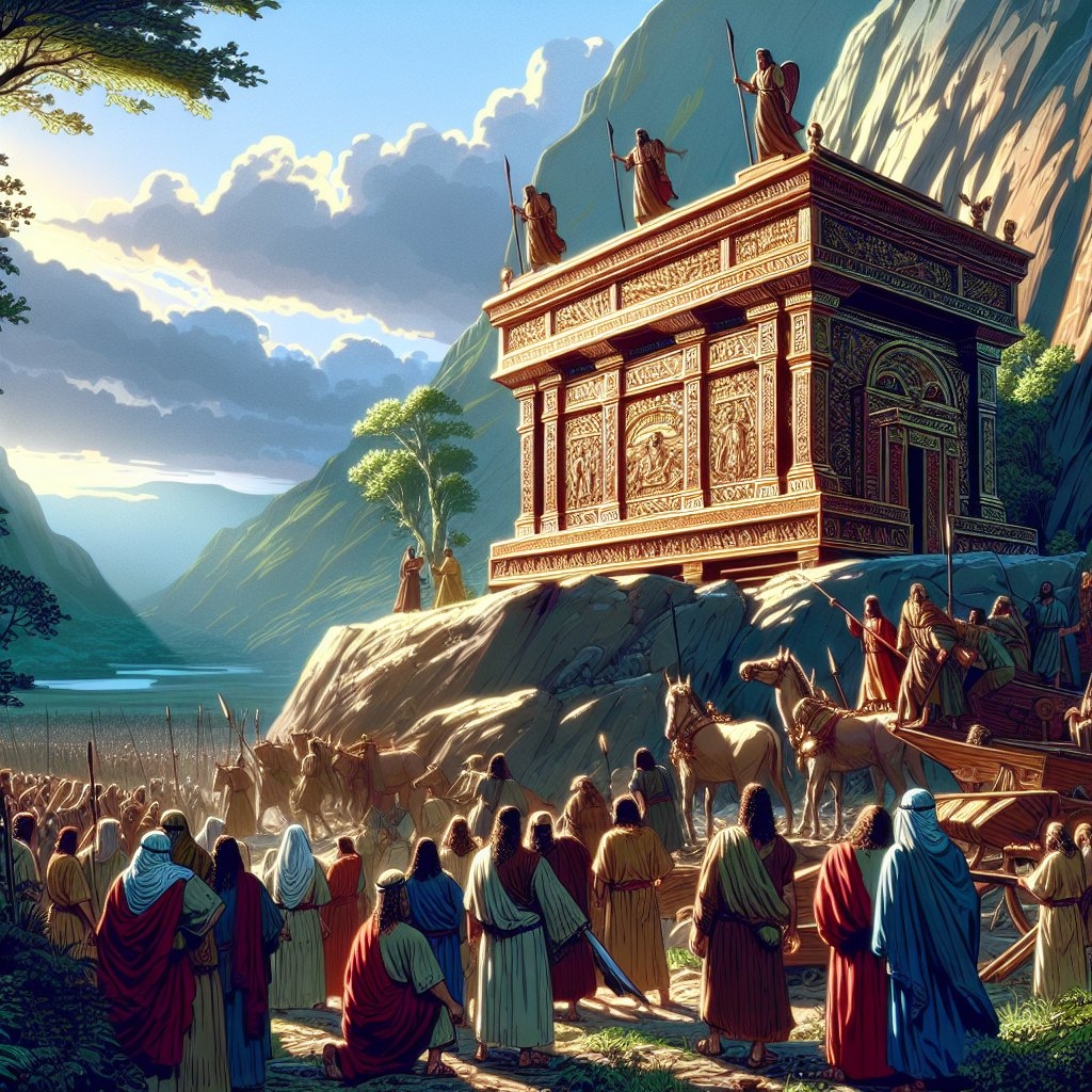 A arca da aliança foi capturada pelos filisteus